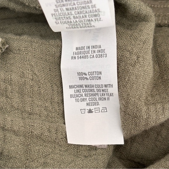 AERIE Gauze Daybreak Trouser Shorts Sz XL NWT - Picture 8 of 9